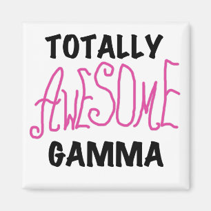 Aimant T-shirts et cadeaux roses gamma totalement