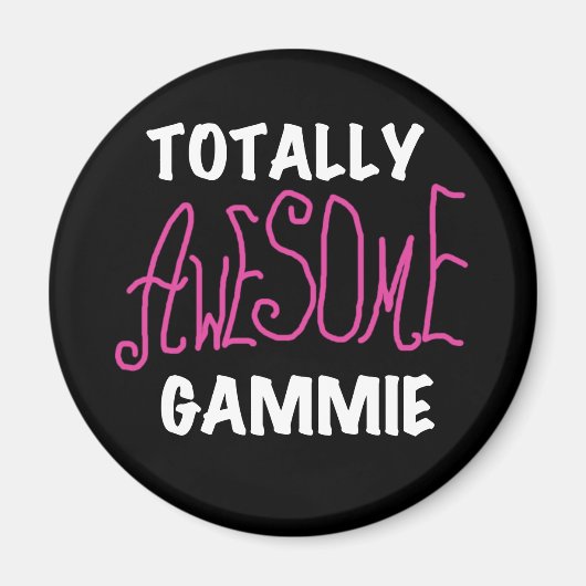 Aimant T-shirts et cadeaux roses totalement impressionnan (Devant)