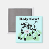 Aimant T-shirts et cadeaux saints de vache (Recto/Verso)