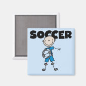 Aimant T-shirts et cadeaux SOCCER (Recto/Verso)