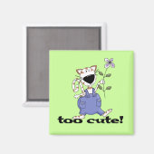 Aimant T-shirts et cadeaux trop mignons de chat de Kitty (Recto/Verso)