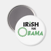 Aimant T-shirts et swag d'Obama irlandais (Recto/Verso)