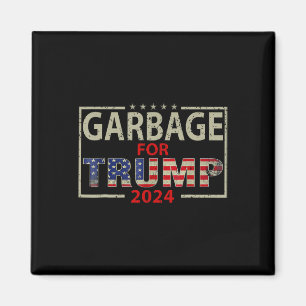 Aimant T-shirts Garge Pour Trump 2024 Supporter de Trump