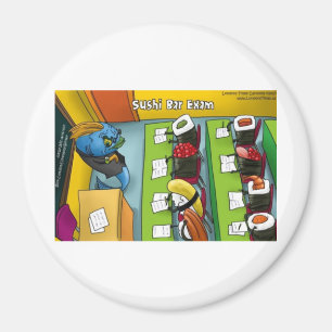 Aimant T-shirts Tasses Cartes Cadeaux Sushi Bar Exam etc.