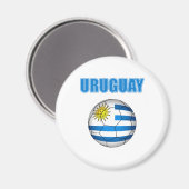 Aimant T-shirts Uruguay Socccer 2010 (Recto/Verso)