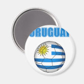 Aimant T-shirts Uruguay Socccer 2010 (Recto/Verso)