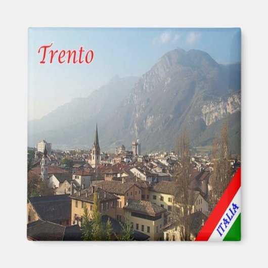 Aimant TAA011 TRENTO, Trentin Alto Adige, Italie, Réfrigé (Devant)