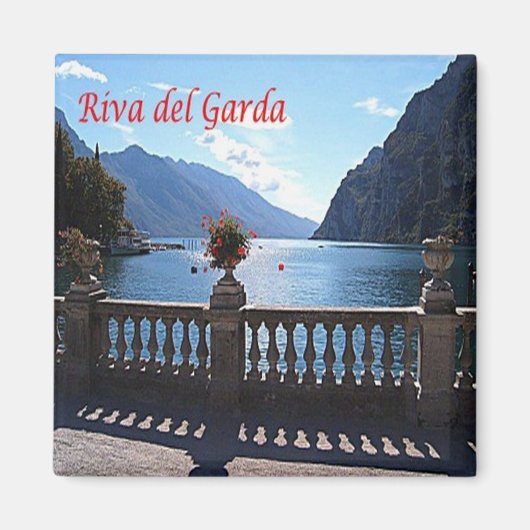 Aimant TAA026 RIVA DEL GARDA - Lake View - Italy - Fridge (Devant)
