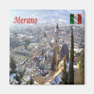 Aimant TAA033 MERAN MERANO - Aerial View - Fridge
