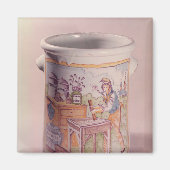 Aimant Tabac représentant un tabaciste (Devant)