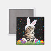 Aimant Tabby de Pâques (Recto/Verso)