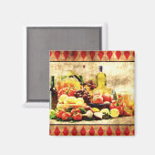 Aimant Table abondante numérique désabusée (Recto/Verso)