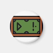 Aimant table de billard (Devant)