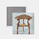 Aimant Table latérale Nenuphar, vers 1900 (Recto/Verso)