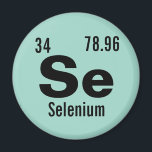 Aimant Table périodique des éléments de matrice<br><div class="desc">Customisez ce tableau périodique de chimie nerveuse des éléments du modèle magnétique. Entrez dans votre élément favori ou créez le vôtre ! Modifiez le nom de l'élément chimique, le symbole, le numéro atomique et la masse atomique. Cliquez sur personnaliser pour modifier la couleur de l'arrière - plan ou apporter d'autres...</div>