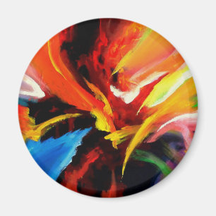 Aimant Tableau Abstrait de Serdar Hizli