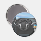 Aimant Tableau de bord des voitures de sport (Recto/Verso)