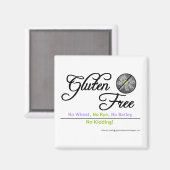 Aimant Tableau noir sans gluten (Recto/Verso)