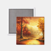 Aimant Tableau Paysage Automne-87546 (Recto/Verso)