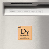 Aimant Tableau périodique Dysprosium (In Situ (Lave-vaisselle))