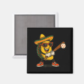 Aimant Taco baseball cinq mai (Recto/Verso)