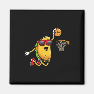 Aimant Taco jouant squelette mexicain Cinco De Mayo enfan