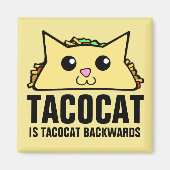 Aimant Tacocat à l'envers (Devant)
