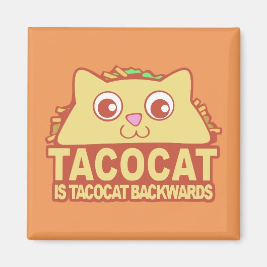 Aimant Tacocat à l'envers II (Devant)