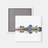 Aimant Tacoma Skyline (Recto/Verso)