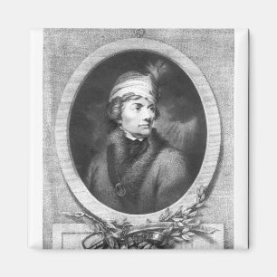 Aimant Tadeusz Kosciuszko, gravé par Christiaan