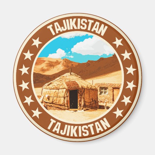 Aimant Tadjikistan (Devant)