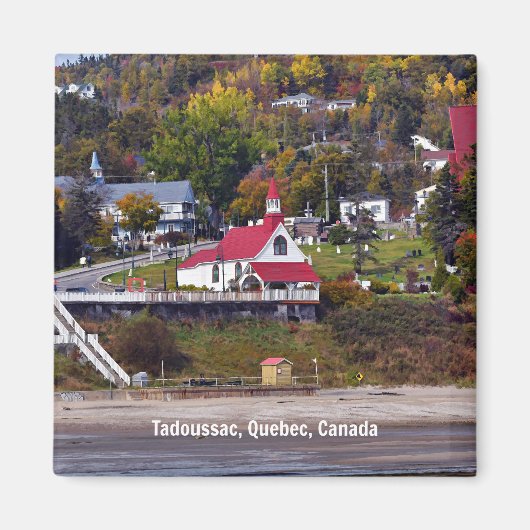 Aimant Tadoussac, Québec, Canada (Devant)