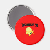 Aimant Tae Kwon Do chick (Recto/Verso)