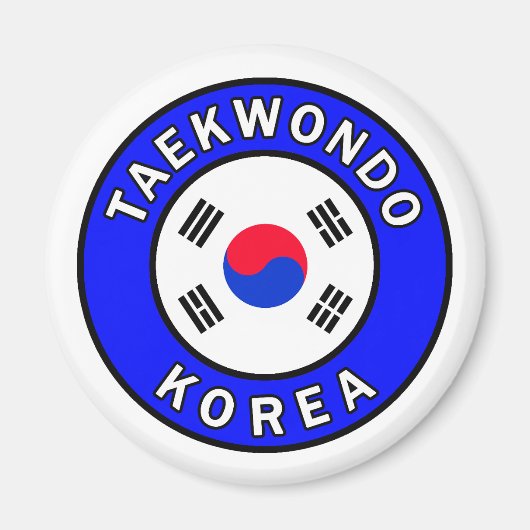 Aimant Taekwondo (Devant)