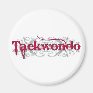 Aimant Taekwondo Red