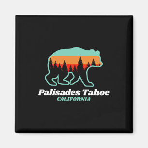 Aimant Tahoe Palisades Ski Snowboard Californie Bea