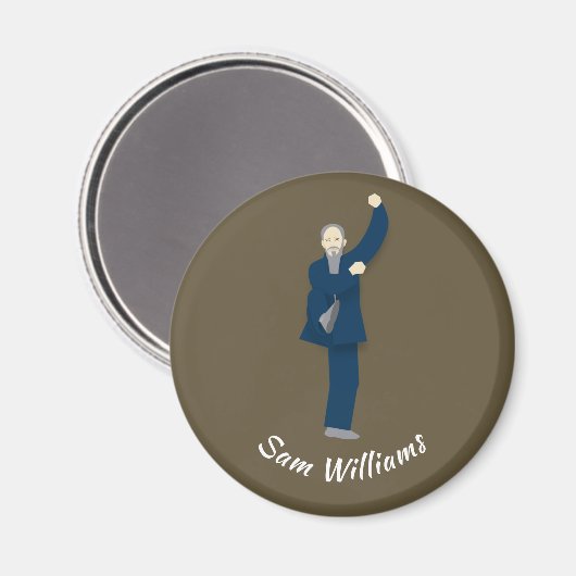 Aimant Tai Chi (Recto/Verso)