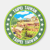 Aimant Taipei (Devant)