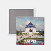 Aimant Taipei CKS memorial Taiwan (Recto/Verso)
