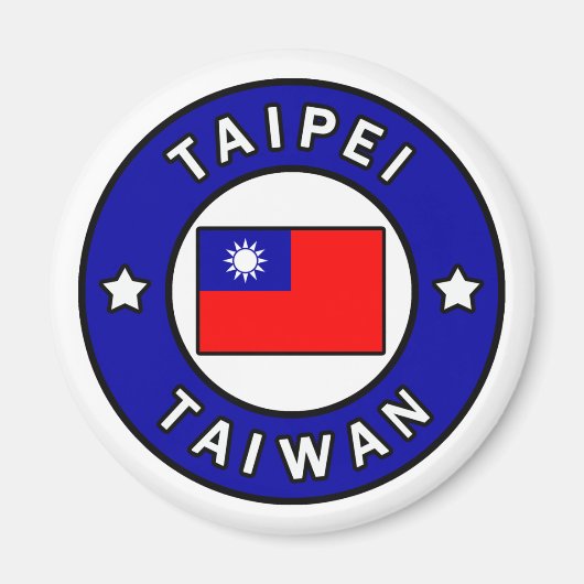 Aimant Taipei Taïwan (Devant)
