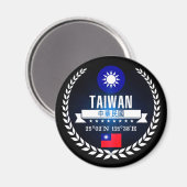 Aimant Taïwan (Recto/Verso)