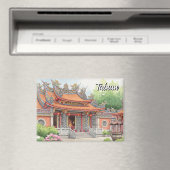 Aimant Taiwan Tainan Temple Travel (In Situ (Lave-vaisselle))