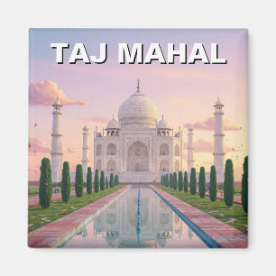 Aimant Taj Mahal Agra Inde Voyage Souvenir