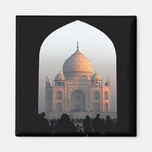 Aimant Taj Mahal Lumière de Dawn Inde Architecture Photo
