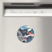 Aimant Tajima par Ando, Hiroshige Ukiyoe (In Situ (Lave-vaisselle))