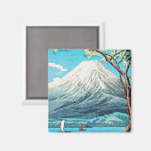 Aimant Takahashi - Mont Fuji du lac Yamanaka (Recto/Verso)