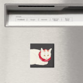 Aimant takahashi shotei tama nekko cat portrait ukiyo-e (In Situ (Lave-vaisselle))