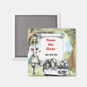 Aimant Tall Alice 1 Save-the-Date (Recto/Verso)