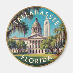 Aimant Tallahassee Capitole historique de Floride Voyage