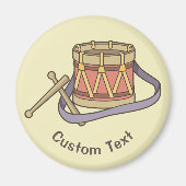 Aimant Tambour de jouets (Devant)